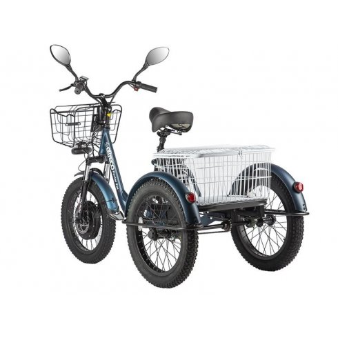 Электровелосипед Eltreco Porter Fat 500 серебристый