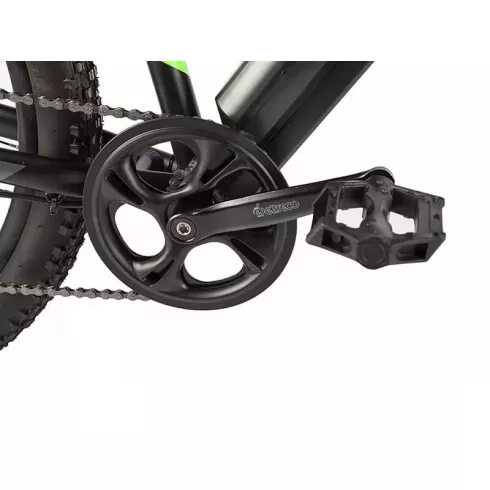 Электровелосипед Eltreco XT 600 Pro серо-зеленый