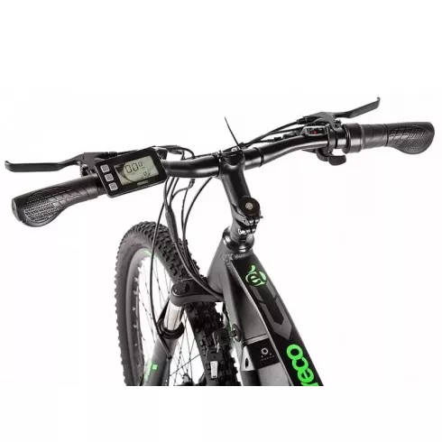 Электровелосипед Eltreco XT 600 Pro серо-зеленый