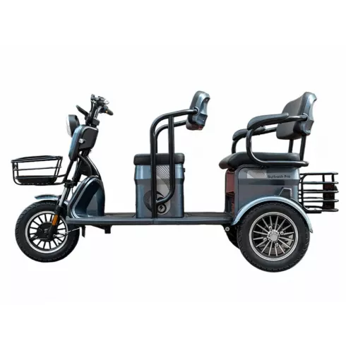 Трицикл Smart8 BULBASH PRO серый