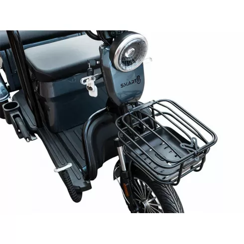 Трицикл Smart8 BULBASH PRO серый