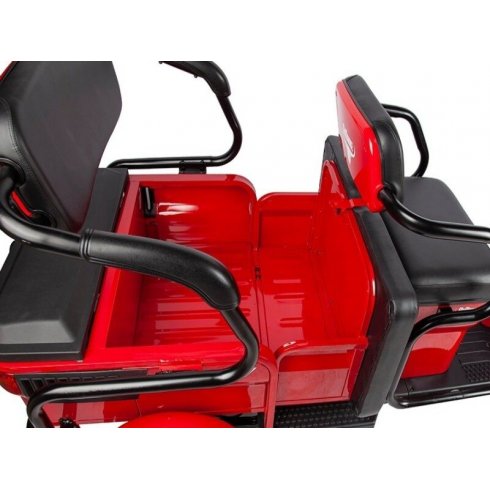 Трицикл Rutrike Экипаж Люкс красный-2372