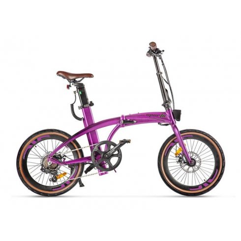 Электровелосипед Sporto фиолетовый