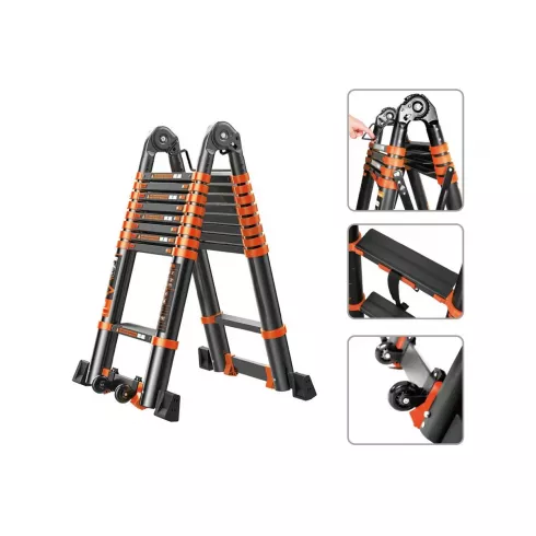 Лестница телескопическая Startul Black Line ST9932-082