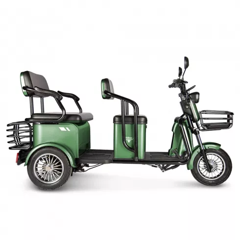 Трицикл Rutrike Экипаж зеленый