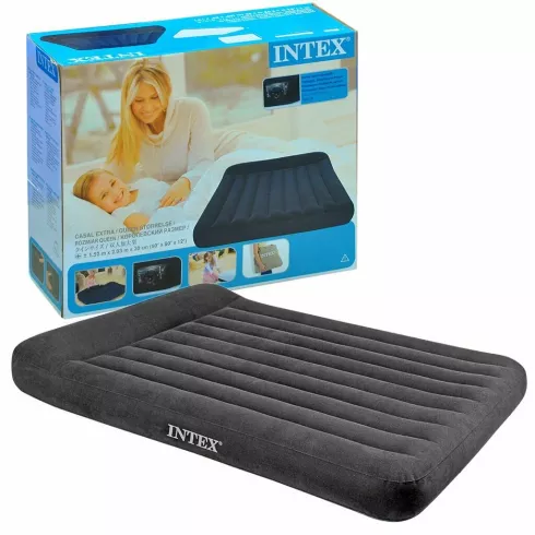 Матрас надувной с подголовником Intex Queen Classic 152х203х23 см (66781)