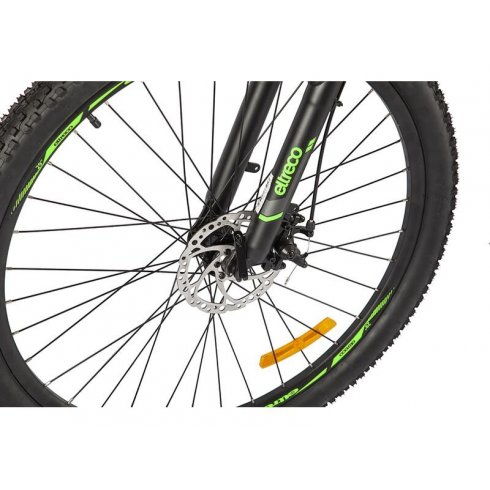 Электровелосипед Eltreco Ultra MAX черно-зеленый