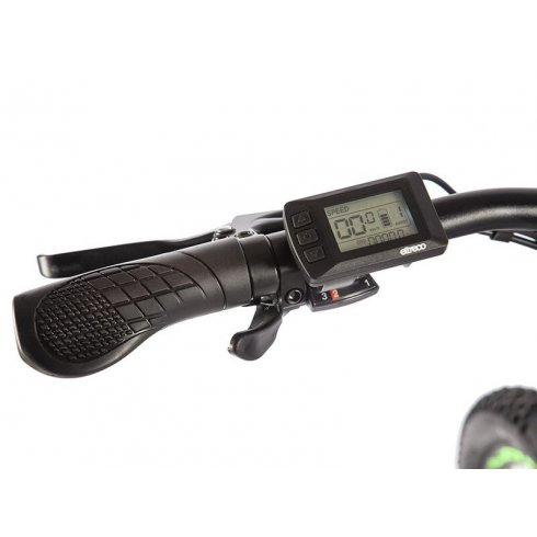 Электровелосипед Eltreco Ultra MAX серо-зеленый