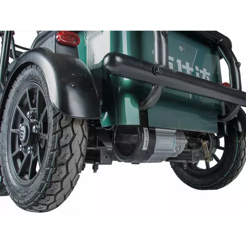 Трицикл Wanshida NIPLA 500 60V черно-белый