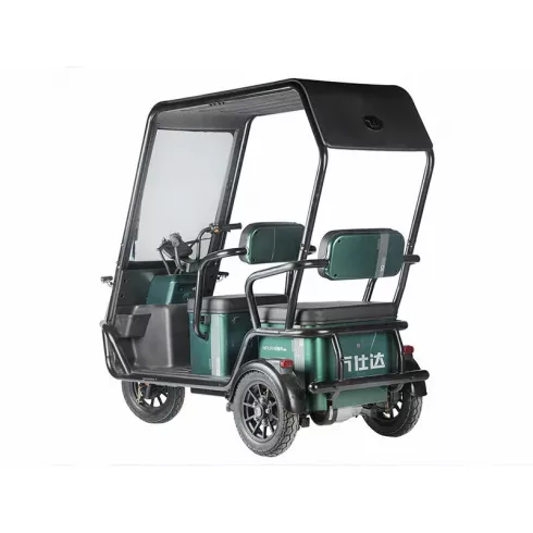 Трицикл Wanshida NIPLA 500 60V черно-белый