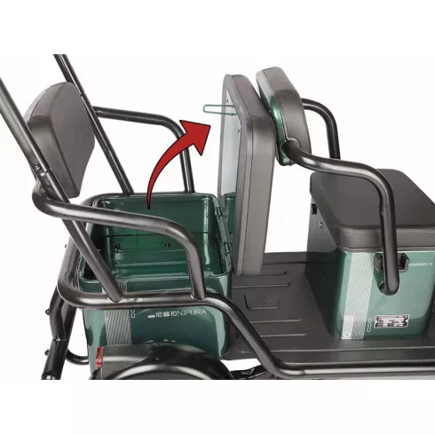 Трицикл Wanshida NIPLA 500 60V черно-белый