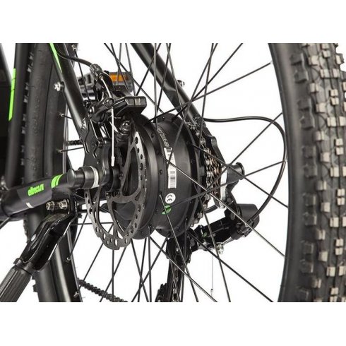 Электровелосипед Eltreco Ultra LITE черно-зеленый