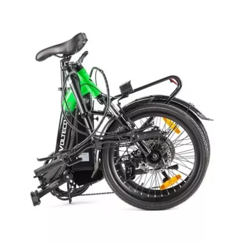 Электровелосипед Volteco FLEX черно-серый