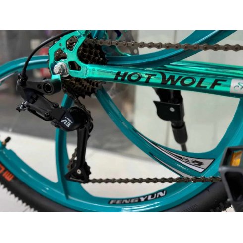 Велосипед HotWolf 26HW-606 26'' зеленый