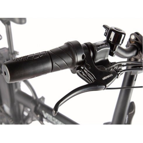 Электровелосипед Volteco CYBER черно-оранжевый