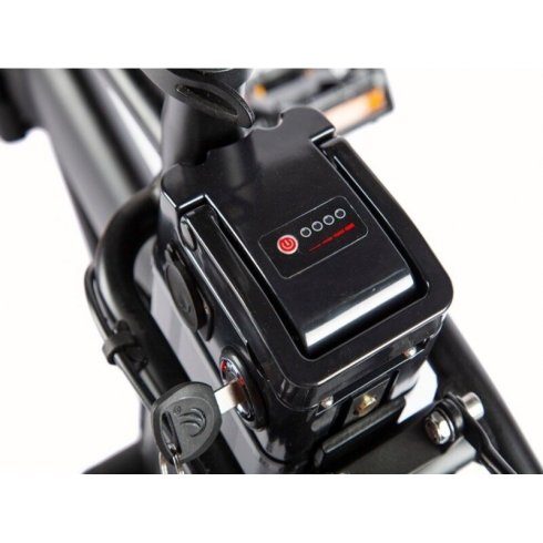 Электровелосипед Volteco CYBER красно-черный