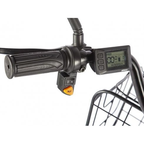 Электровелосипед Green City E Alfa Trike черный