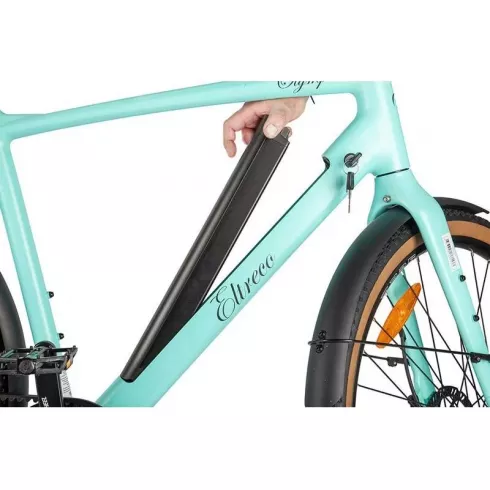 Электровелосипед Eltreco Olymp зеленый