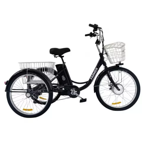 Электровелосипед Smart8 Farmer черный (2451-1)