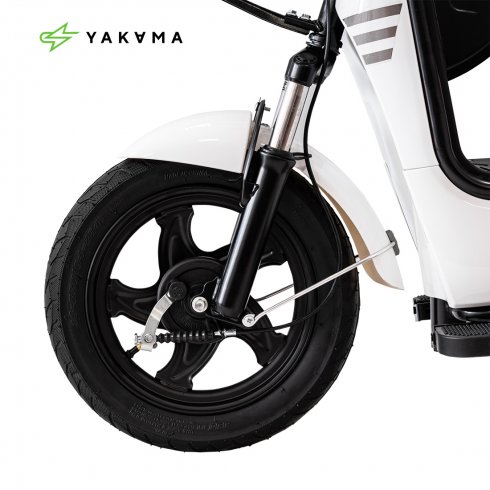 Электровелосипед Yakama S1 серебристый