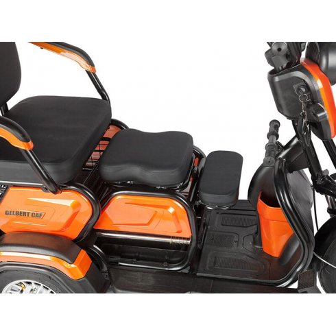Трицикл Gelbert Caf 48V/60V оранжевый