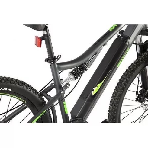 Электровелосипед Eltreco Walter серо-зеленый