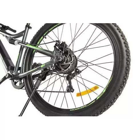 Электровелосипед Eltreco Walter серо-зеленый