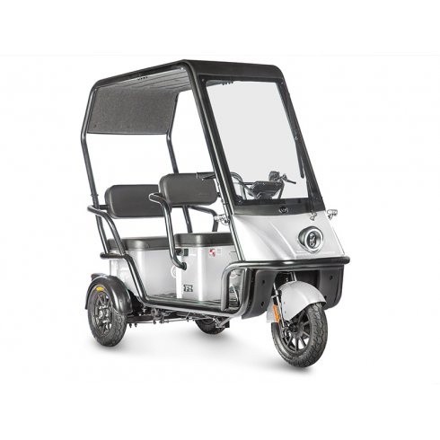 Трицикл Wanshida NIPLA 500 60V черно-белый