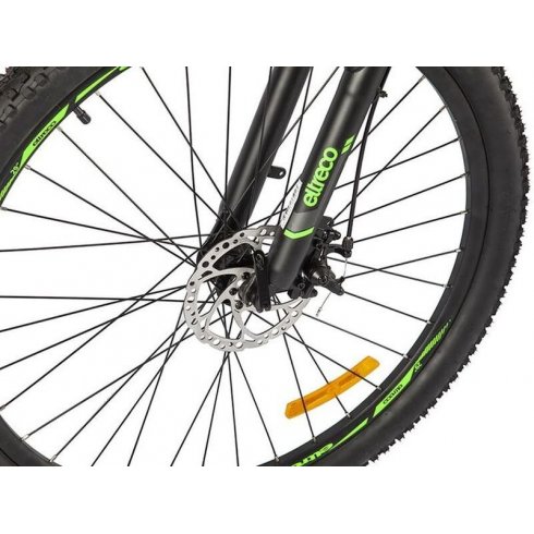 Электровелосипед Eltreco Ultra LITE черно-зеленый
