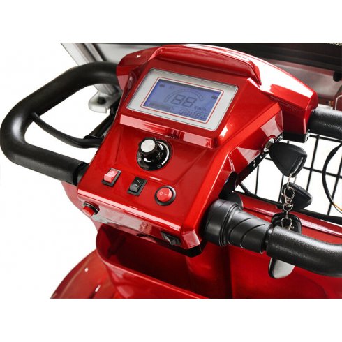 Трицикл Gelbert Hara 48V/60V красный