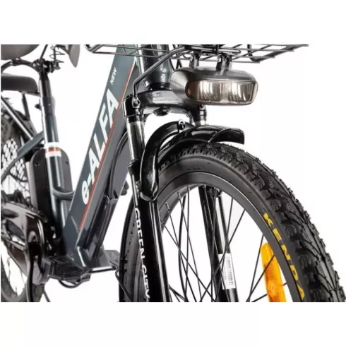 Электровелосипед Green City E Alfa new черный