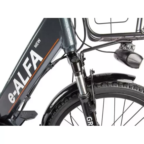 Электровелосипед Green City E Alfa new черный