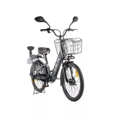 Электровелосипед Green City E Alfa new красный