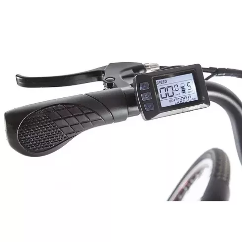 Электровелосипед Eltreco White бело-красный