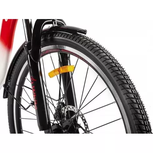 Электровелосипед Eltreco White черный