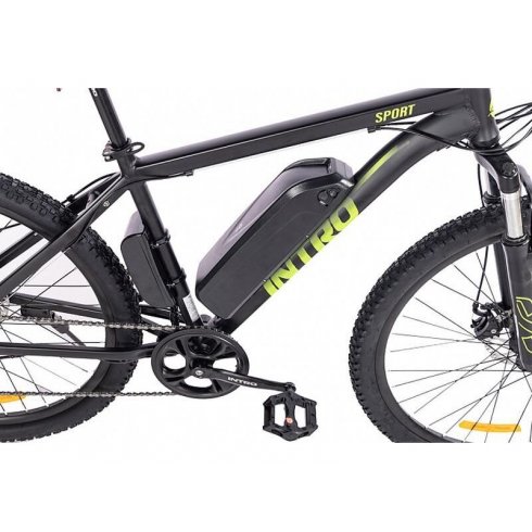 Электровелосипед INTRO Sport сине-красный