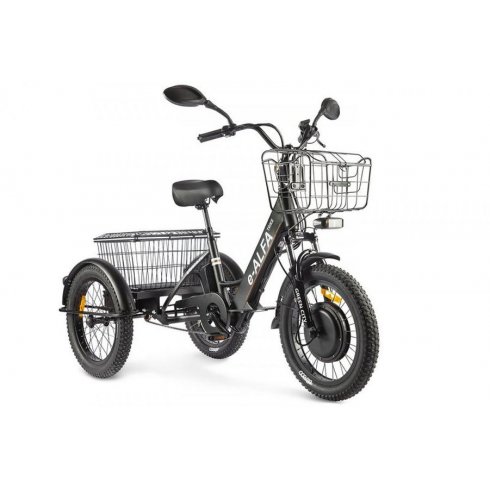 Электровелосипед Green City E Alfa Trike черный