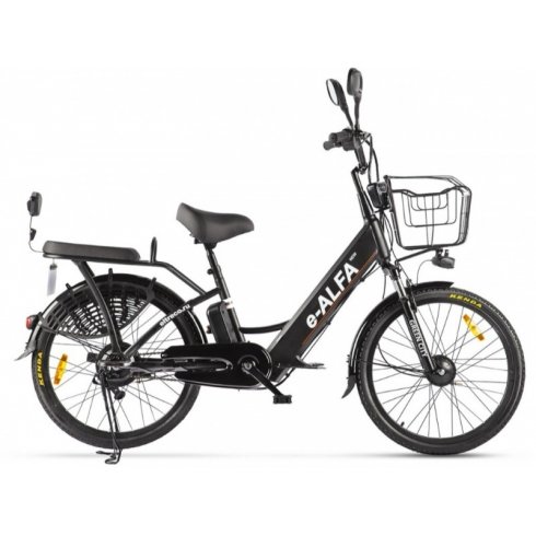 Электровелосипед Green City E Alfa new черный