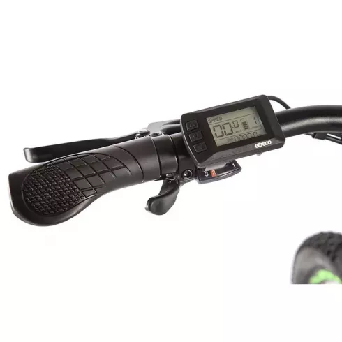 Электровелосипед Eltreco Ultra MAX PRO черно-зеленый