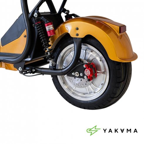 Электроскутер Yakama AP-H009-23 золотой