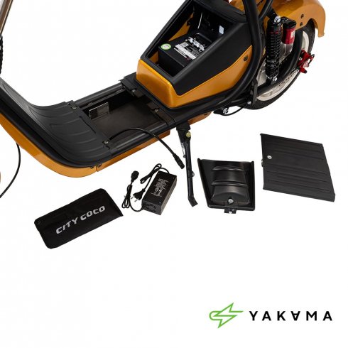 Электроскутер Yakama AP-H009-23 золотой