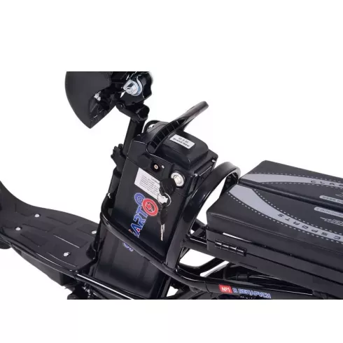 Электровелосипед Smart8 Dacha Lux черный (2447-1)