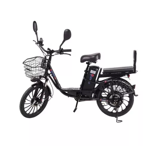 Электровелосипед Smart8 Dacha Lux черный (2447-1)