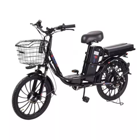 Электровелосипед Smart8 Dacha Lux черный (2447-1)