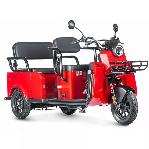 Трицикл Wanshida LC-F200 60V красный