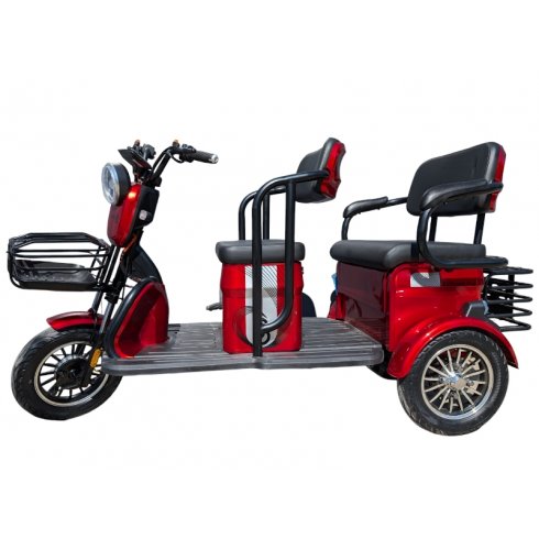 Трицикл Smart8 BULBASH PRO красный