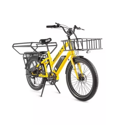 Электровелосипед Eltreco MultiFun желтый