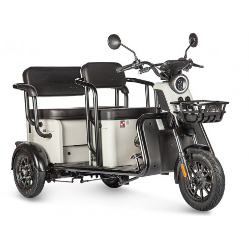 Трицикл Wanshida LC300 60V серый