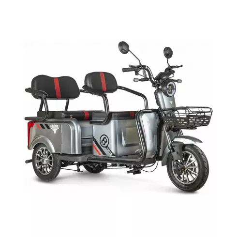 Трицикл Rutrike Экипаж серый