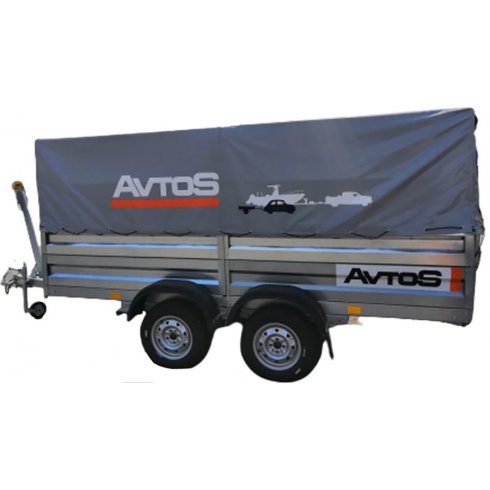 Прицеп Avtos A30P2B (3000х1500х300, R13, ресс. 3302(ГАЗ-1лист), тент 400мм 2ос)